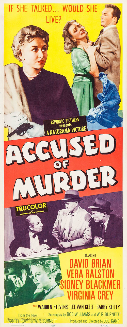 Accused of Murder - Movie Poster