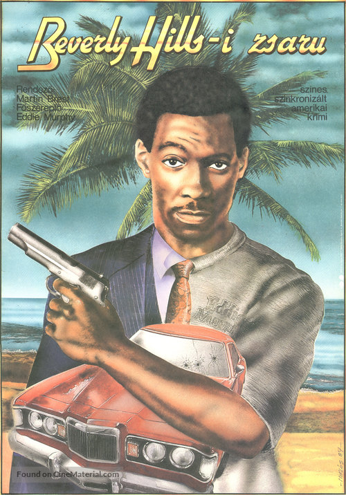 Beverly Hills Cop - Hungarian Movie Poster