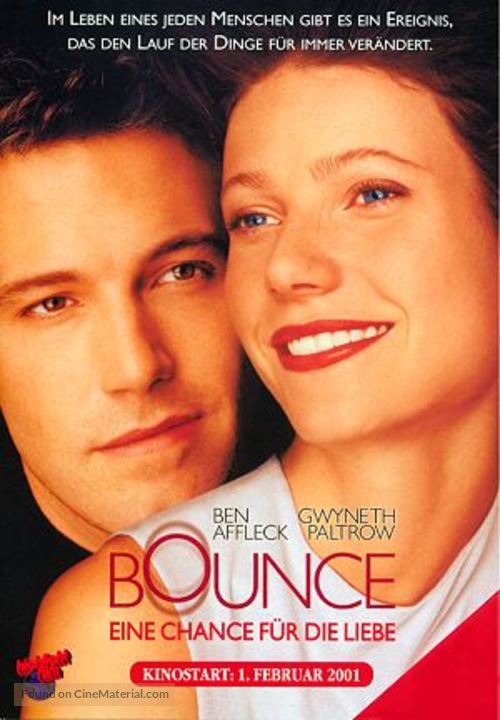 Bounce - German Movie Poster