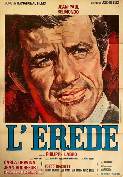 L&#039;h&eacute;ritier - Italian Movie Poster