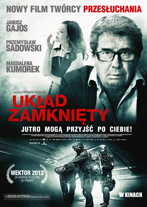 Uklad zamkniety - Polish Movie Poster