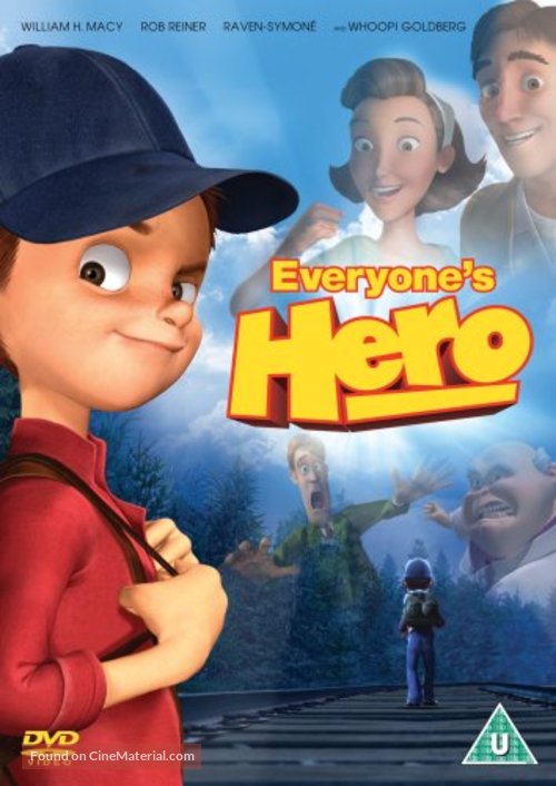 Everyone&#039;s Hero - British DVD movie cover