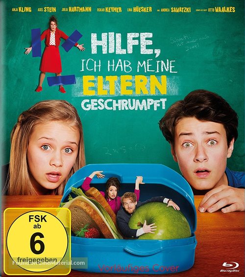 Hilfe, ich habe meine Eltern geschrumpft - German Blu-Ray movie cover