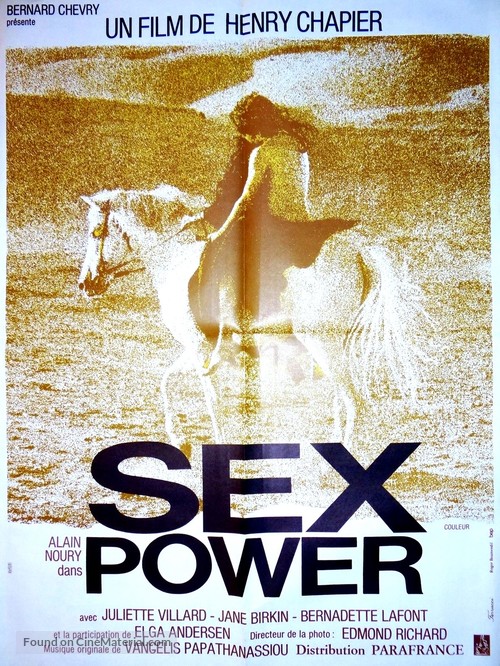 Sex-Power - French Movie Poster