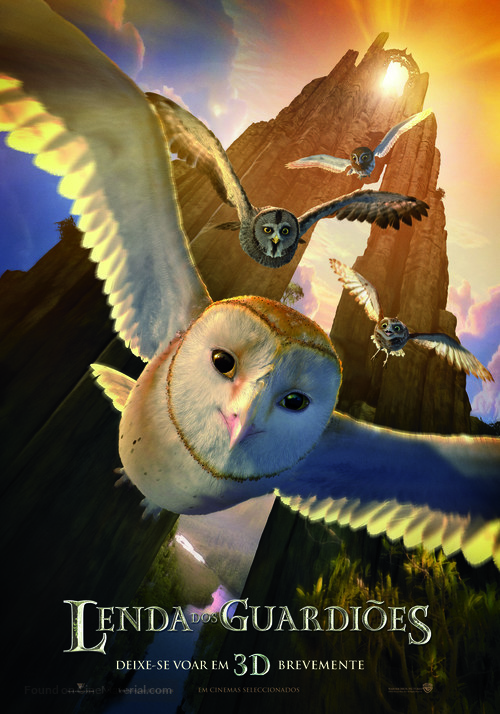 Legend of the Guardians: The Owls of Ga&#039;Hoole - Portuguese Movie Poster