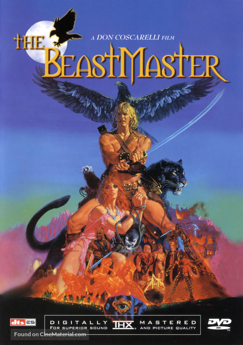 The Beastmaster - DVD movie cover