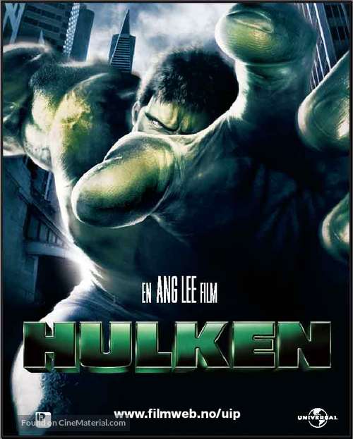 Hulk - Norwegian Movie Poster