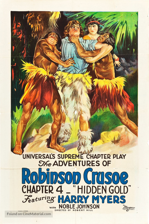 The Adventures of Robinson Crusoe - Movie Poster