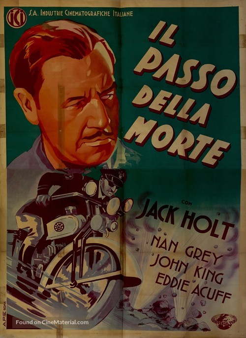 Crash Donovan - Italian Movie Poster