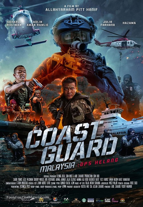 Coast Guard Malaysia: Ops Helang - Malaysian Movie Poster