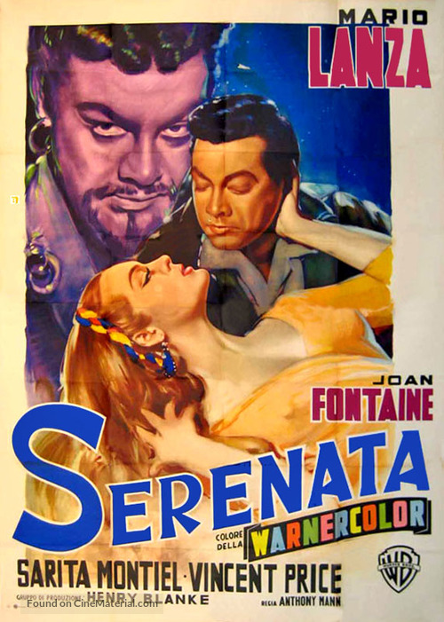 Serenade - Italian Movie Poster