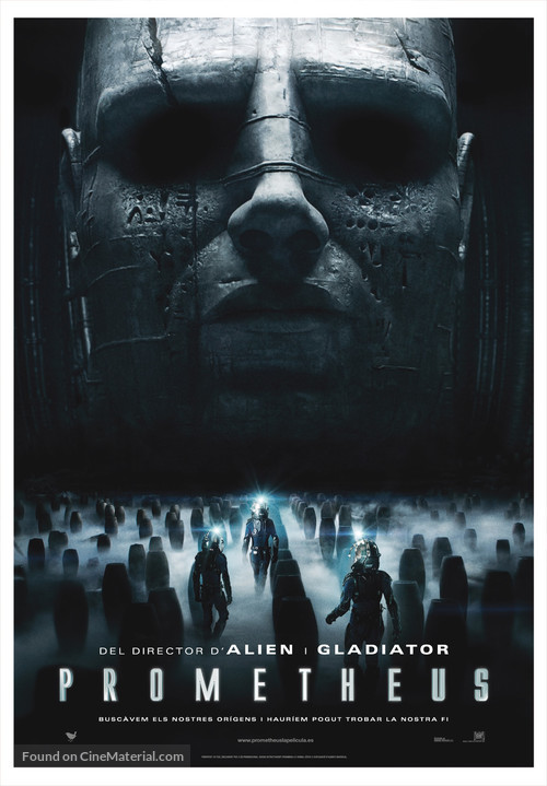Prometheus - Andorran Movie Poster