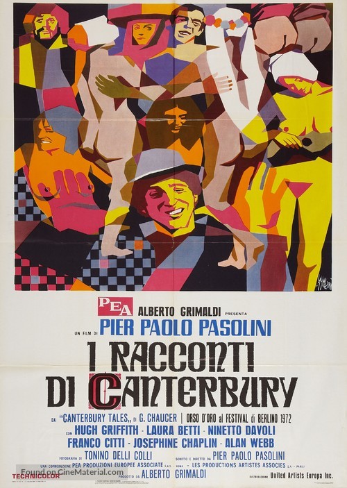 I racconti di Canterbury - Italian Movie Poster