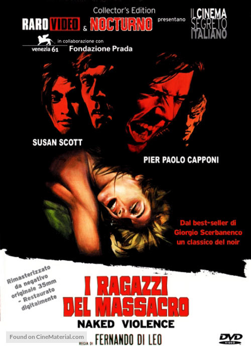 I ragazzi del massacro - Italian DVD movie cover