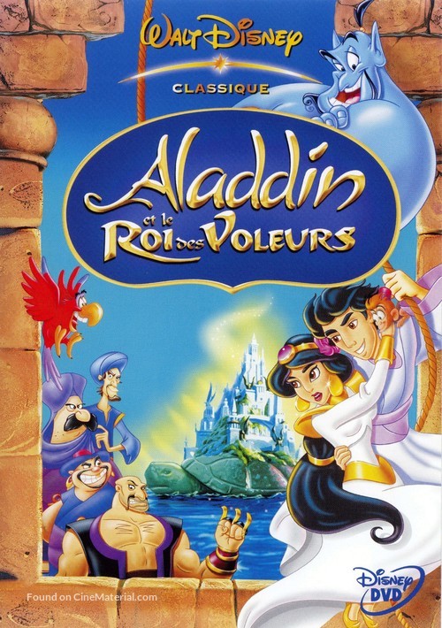 Aladdin And The King Of Thieves - French DVD movie cover