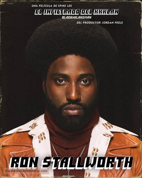 BlacKkKlansman - Mexican Movie Poster