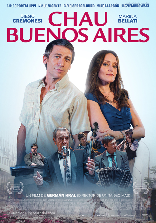 Adios Buenos Aires - Argentinian Movie Poster