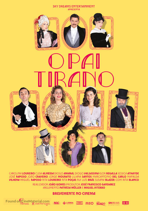 O Pai Tirano - Portuguese Movie Poster