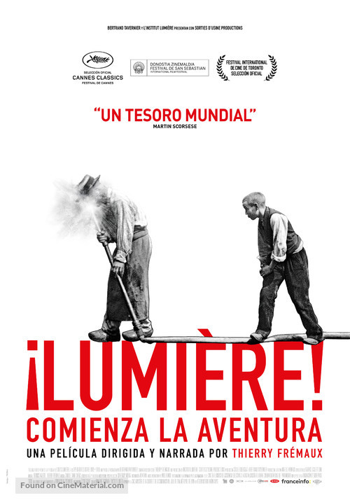 Lumi&egrave;re! - Spanish Movie Poster