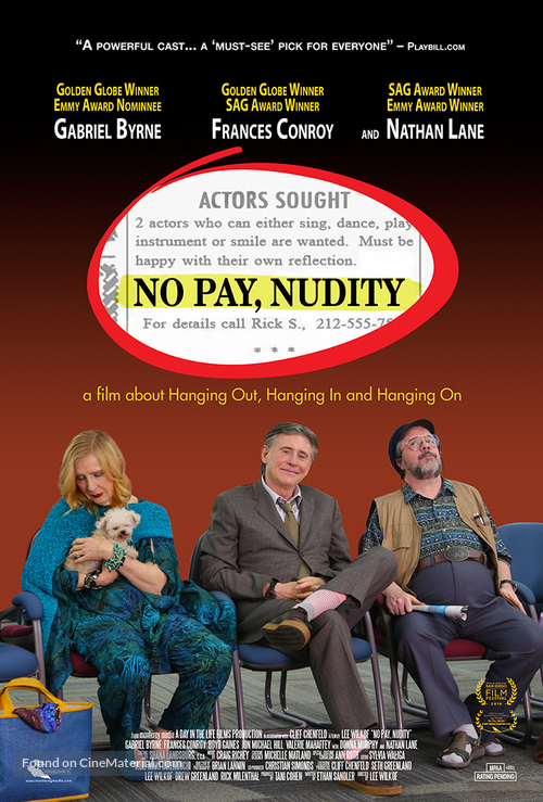 No Pay, Nudity - Movie Poster