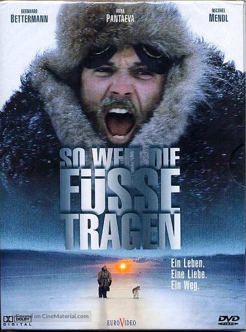 So weit die F&uuml;&szlig;e tragen - German DVD movie cover