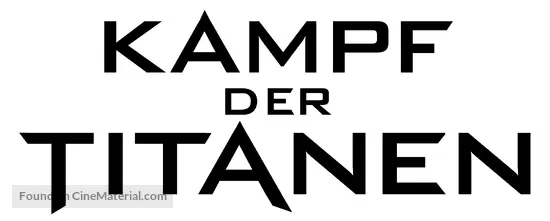 Clash of the Titans - German Logo