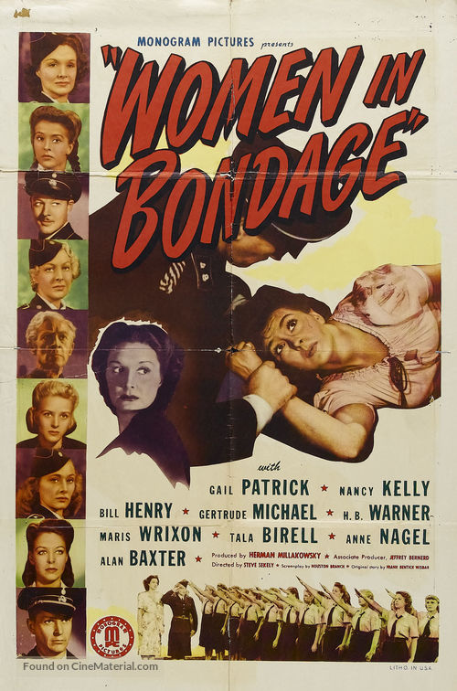 Women in Bondage - Theatrical movie poster