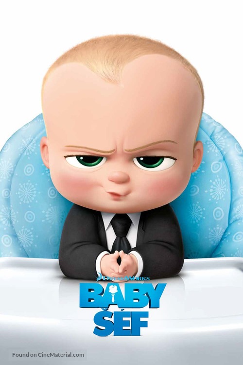 The Boss Baby - Slovak Movie Cover