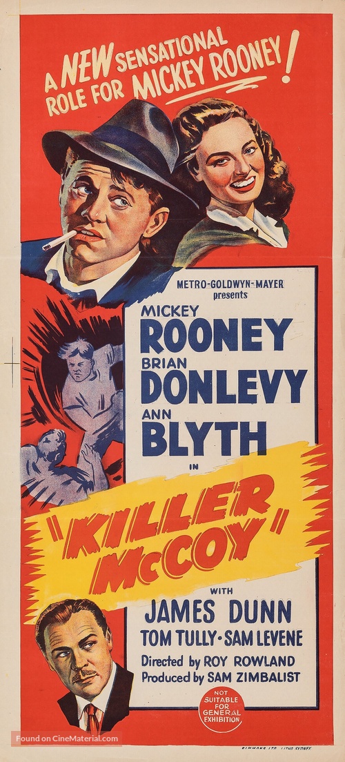 Killer McCoy - Australian Movie Poster
