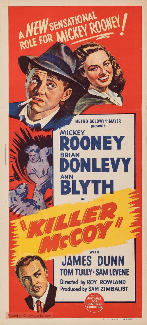 Killer McCoy - Australian Movie Poster