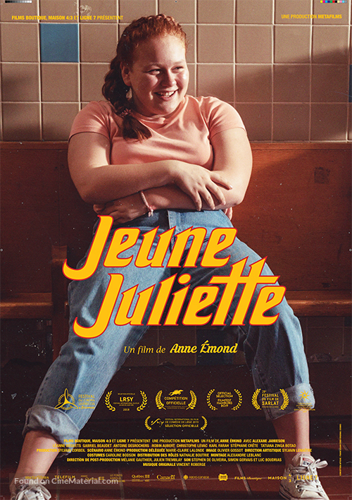 Jeune Juliette - Belgian Movie Poster