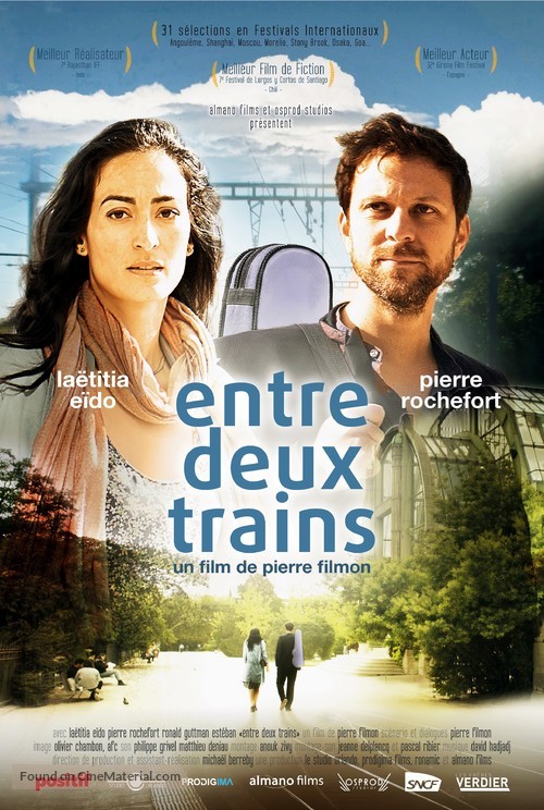 Entre deux trains - French Movie Poster