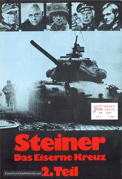 Steiner - Das eiserne Kreuz, 2. Teil - Austrian poster