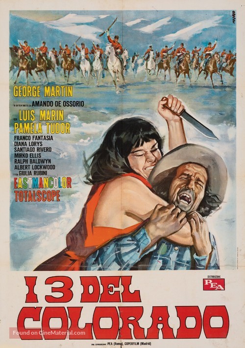 I tre del Colorado - Italian Movie Poster