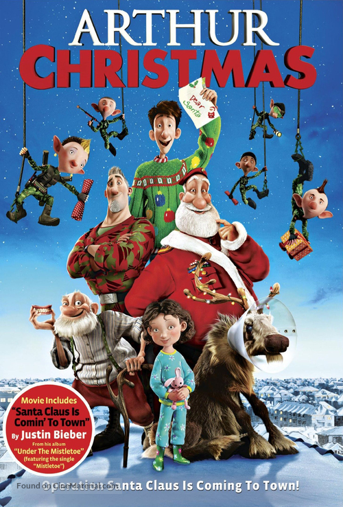 Arthur Christmas - DVD movie cover