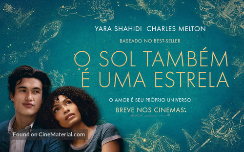 The Sun Is Also a Star - Brazilian Movie Poster