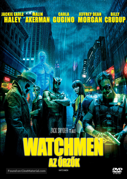 Watchmen - Hungarian DVD movie cover