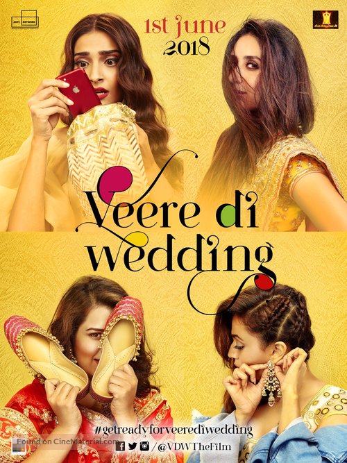Veere Di Wedding - Indian Movie Poster