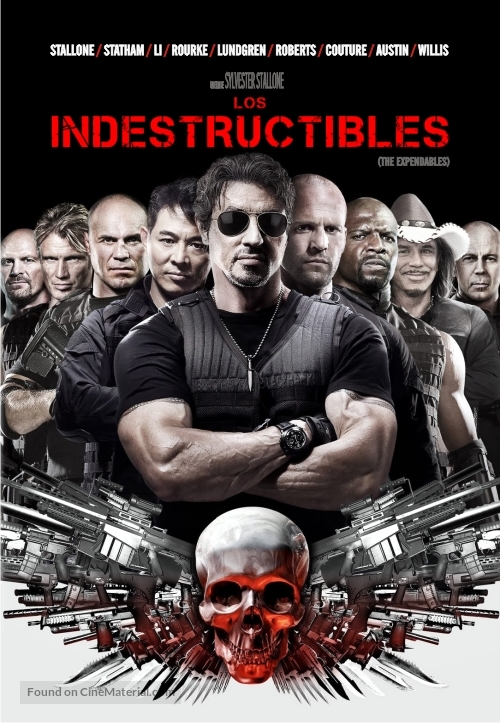 The Expendables - Argentinian Movie Cover