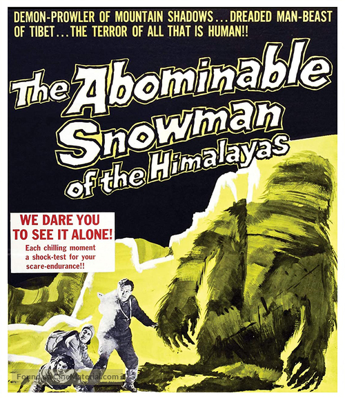 The Abominable Snowman - Movie Cover