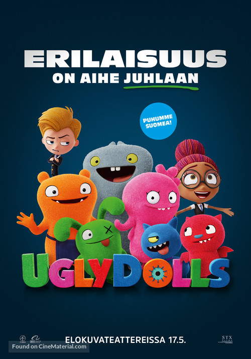 UglyDolls - Finnish Movie Poster