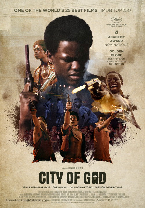Cidade de Deus - Swedish Movie Poster