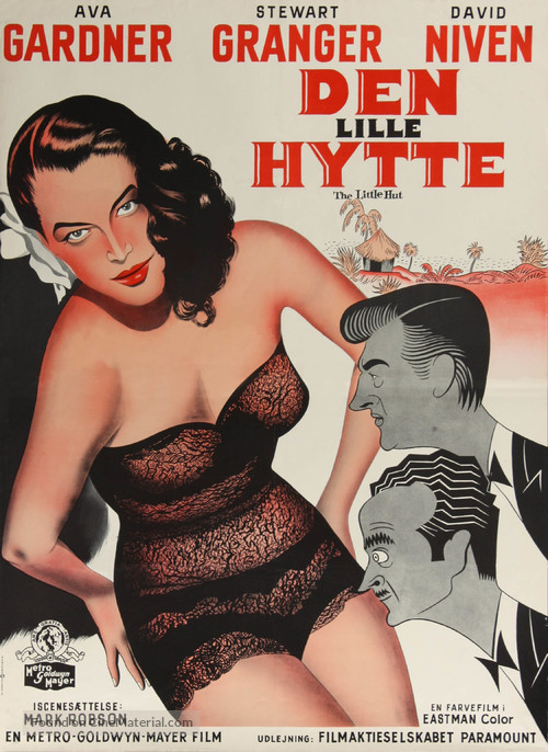 The Little Hut - Danish Movie Poster