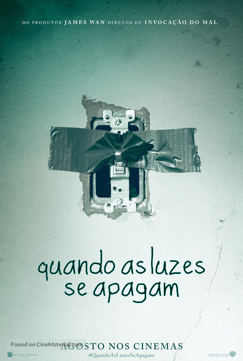 Lights Out - Brazilian Movie Poster