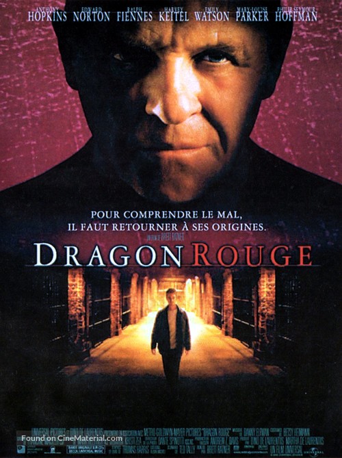 Red Dragon - French Movie Poster