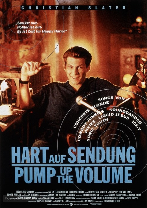 Pump Up The Volume - Swiss Movie Poster