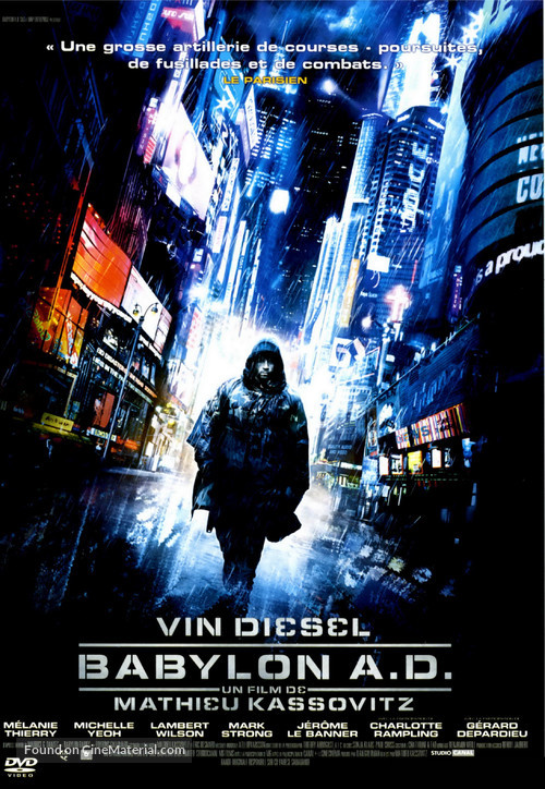 Babylon A.D. - French Movie Cover