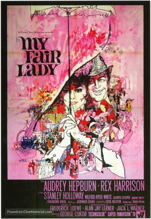 My Fair Lady - Italian Movie Poster