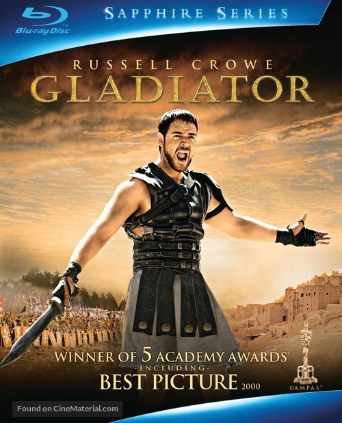 Gladiator - Blu-Ray movie cover
