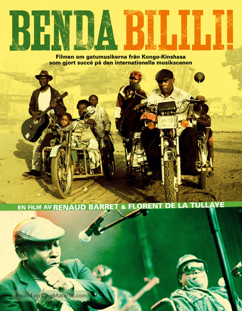 Benda Bilili! - Swedish Movie Poster